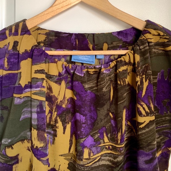 Simply Vera by Vera Wang: Dress w/ Ribbon Belt - Picture 3 of 16